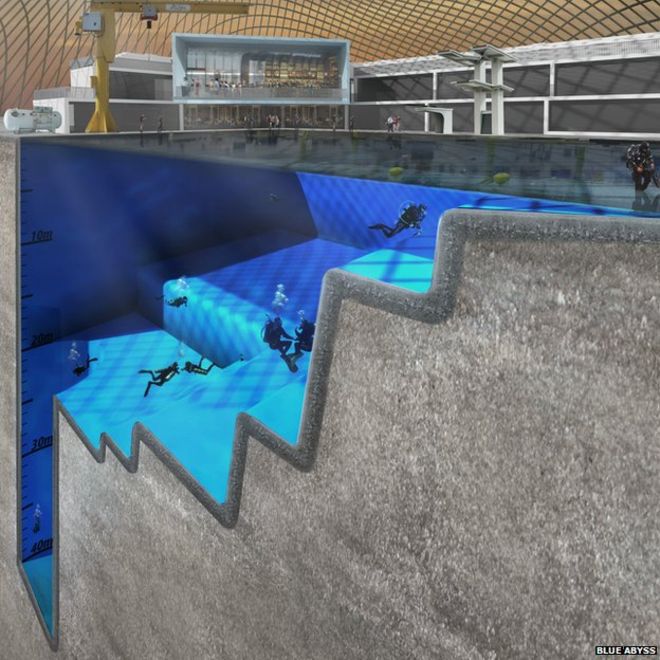 Připravuje se nejhlubší bazén světa, který dokáže simulovat i podmínky vesmírného prostoru
