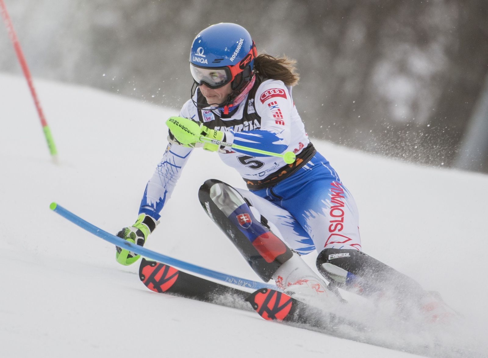 Petra Vlhová sa znovu usmieva zo stupňov víťazov, v slalome zaknihovala parádne 3. miesto