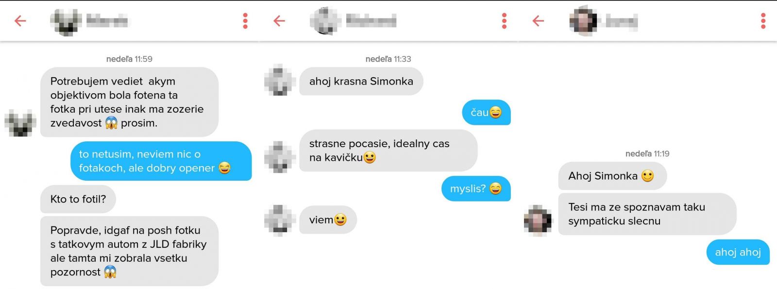 Viac ako 1099 lajkov za necelú hodinu. Vyskúšali sme Tinder cez ženský profil, Slováci v reakciách na našu Simonu nesklamali