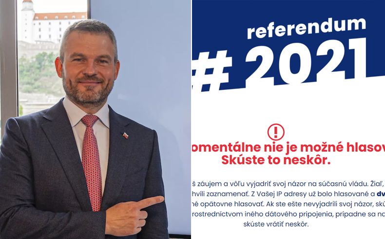 Pellegriniho anketa o voľbách funguje zvláštne. Niektorí hlasujú aj 5-krát, iní svoj hlas ani odovzdať nedokážu