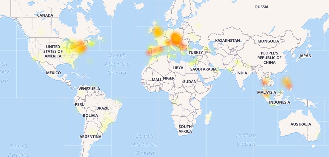 Facebook má celosvětový výpadek