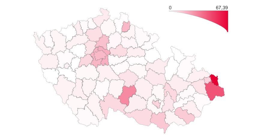 Česko zaznamenalo už třetí den po sobě více než 200 novych případu nákazy koronavirem