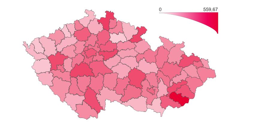 V Česku přibylo 3 104 nově nakažených. Zhruba o 1 500 méně než v sobotu