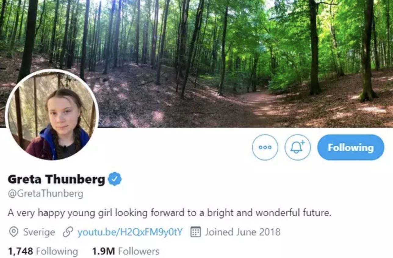 Greta Thunberg opäť vracia úder prostredníctvom popisu na Twitteri, tentokrát smeruje Vladimírovi Putinovi