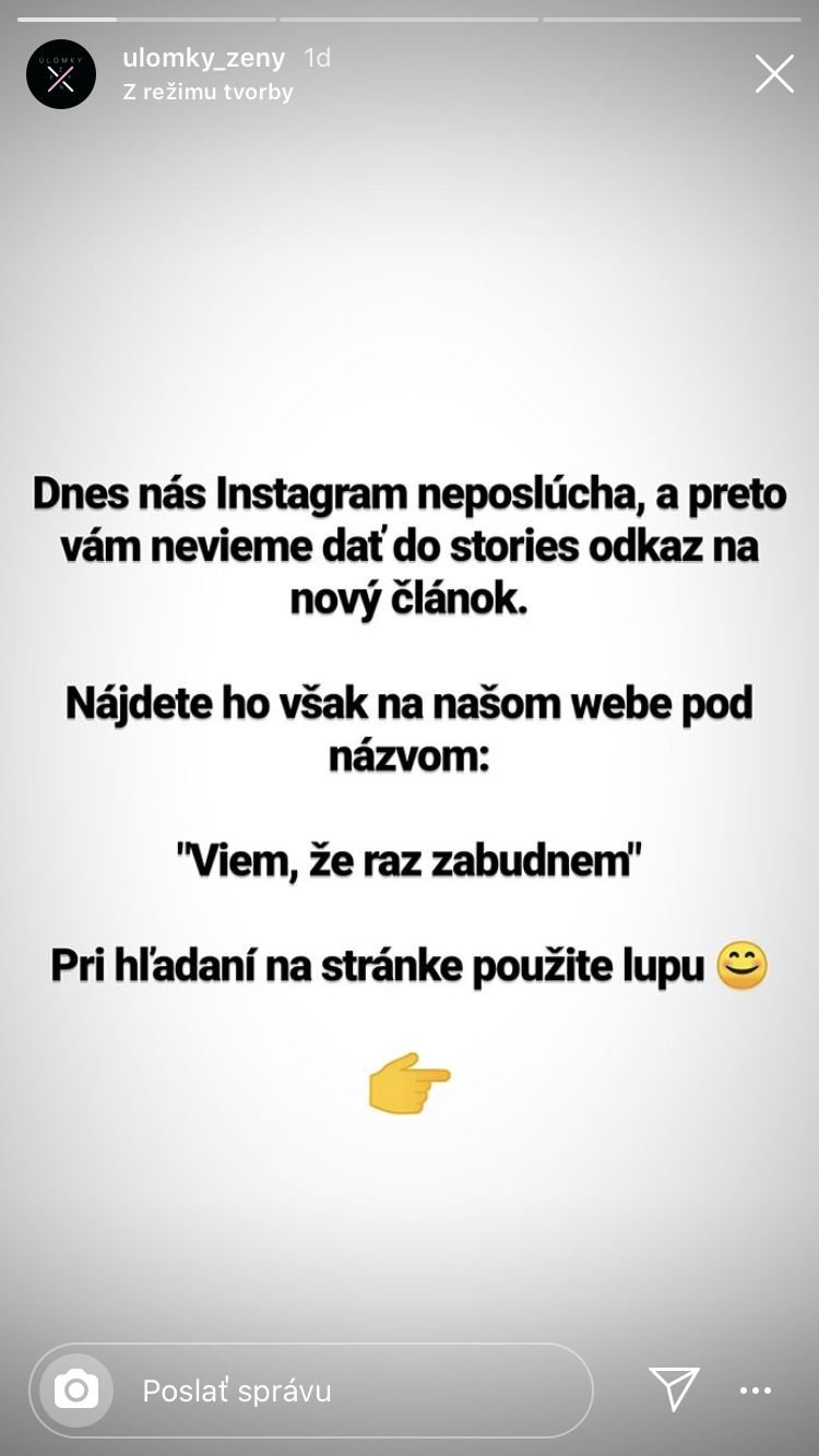 Sajfa či mnohí ďalší slovenskí influenceri majú problém s Instagramom. Nefunguje im funkcia Swipe Up