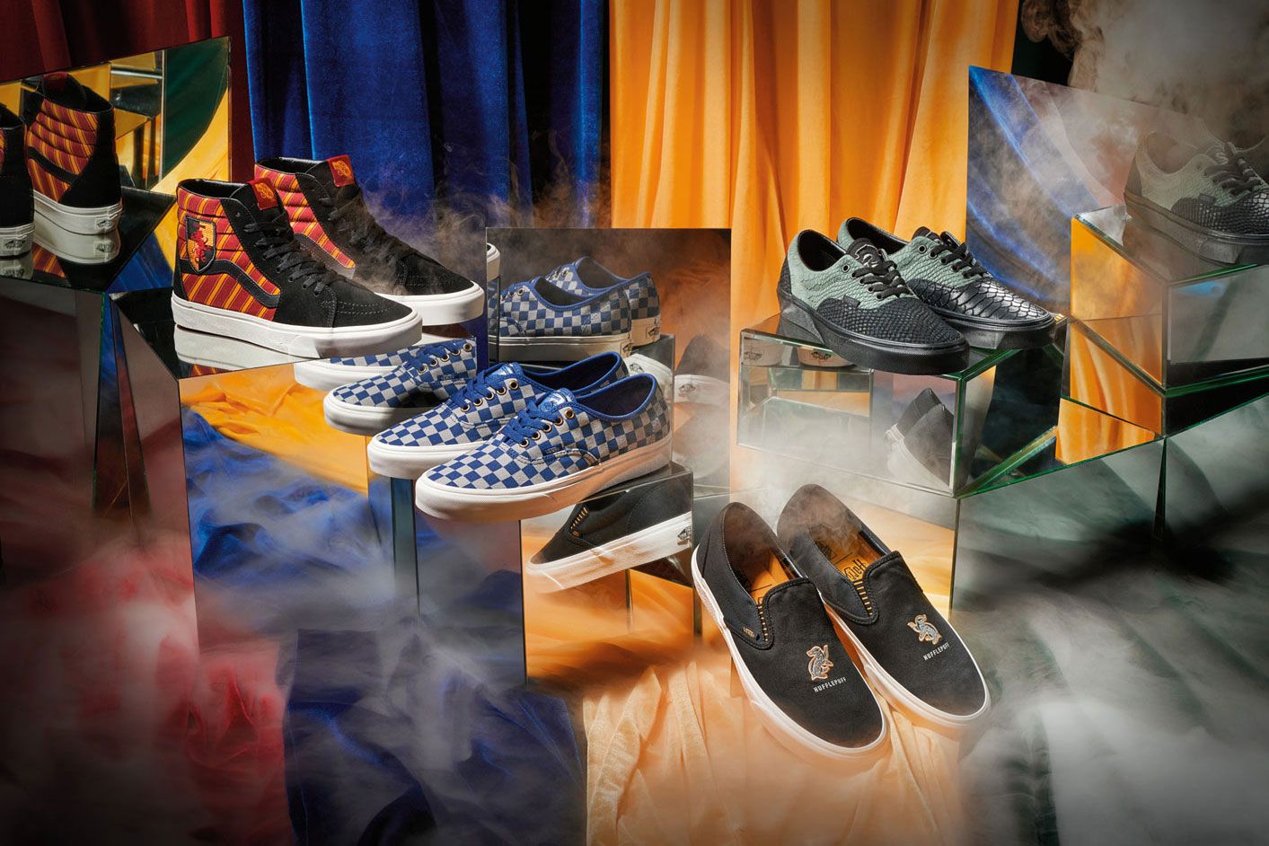 Vans odhaľuje exkluzívnu kolekciu Harry Potter. Nebudú chýbať tenisky s tematikou každej Rokfortskej fakulty