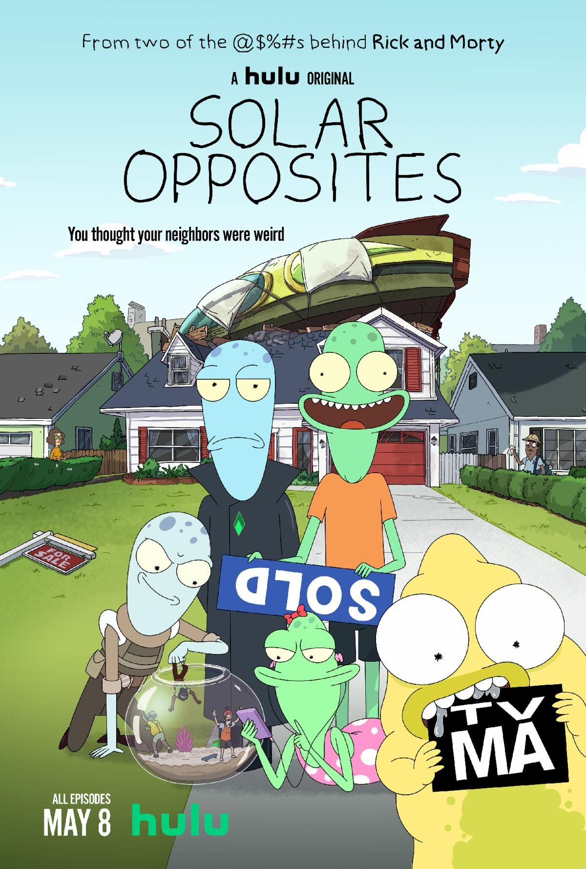 Solar Opposites bude ďalším animákom, na ktorom budeme závislí. Tvorca Ricka a Mortyho predstavuje šialený a vtipný seriál