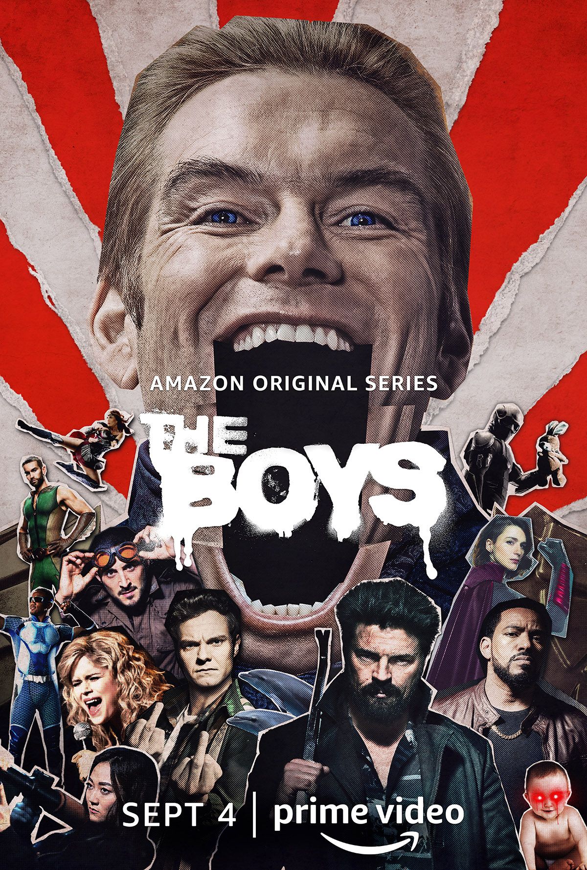 Sleduj NSFW trailer pre 2. sériu The Boys. Superhrdinovia trhajú ľudí na kusy a všade striekajú litre krvi