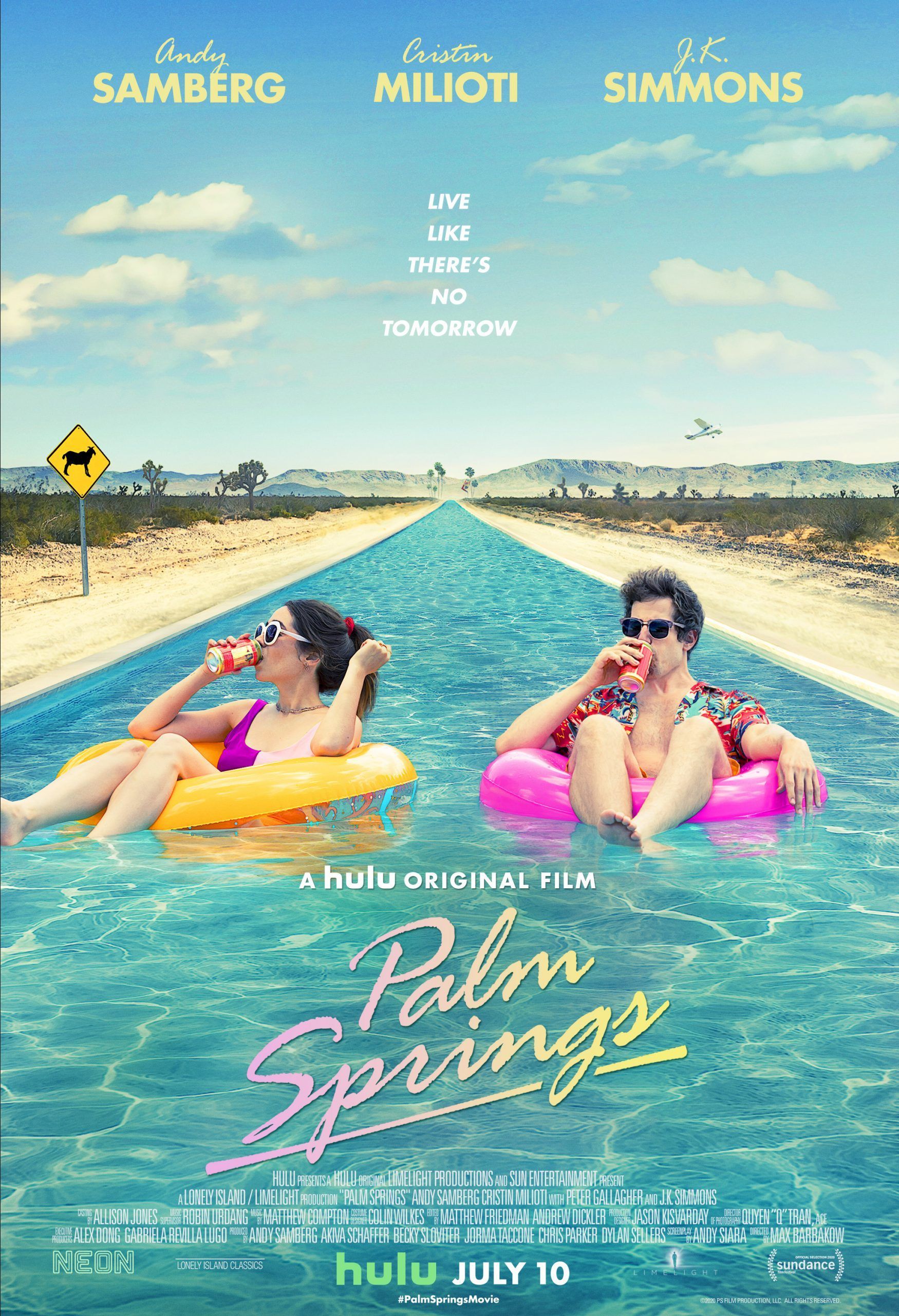 Sleduj bláznivý trailer pre jeden z najchválenejších filmov roka. Komédia Palm Springs ťa kráľovsky pobaví