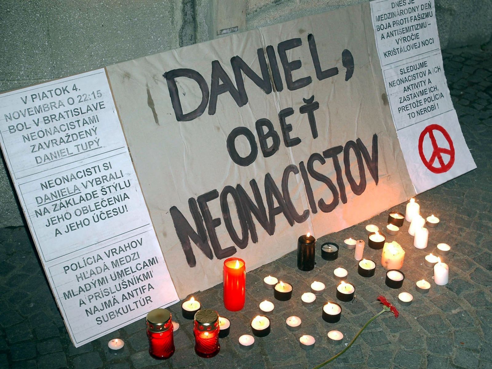Daniel Tupý: Obeť neonacistov či mafie? Vrahovia študenta chodia naďalej po slobode