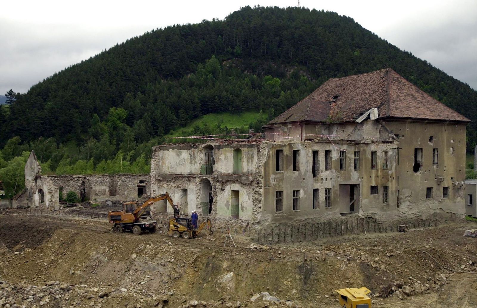 Kaštieľ sv. Žofie v Ružomberku, v ktorom Gestapo mučilo Slovákov z odboja