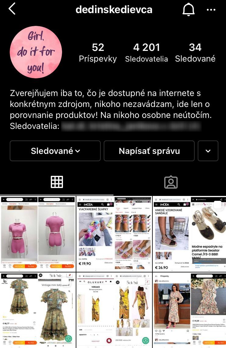 Predražené oblečenie, ktoré kúpiš na Aliexpresse za pár eur. Nový profil na Instagrame poukazuje na možné podvody u influencerov