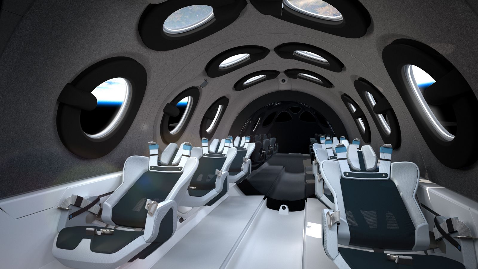 Virgin Galactic odhalila interiér svojho vesmírneho autobusu. Za hranice Zeme bude ľudí voziť už čoskoro