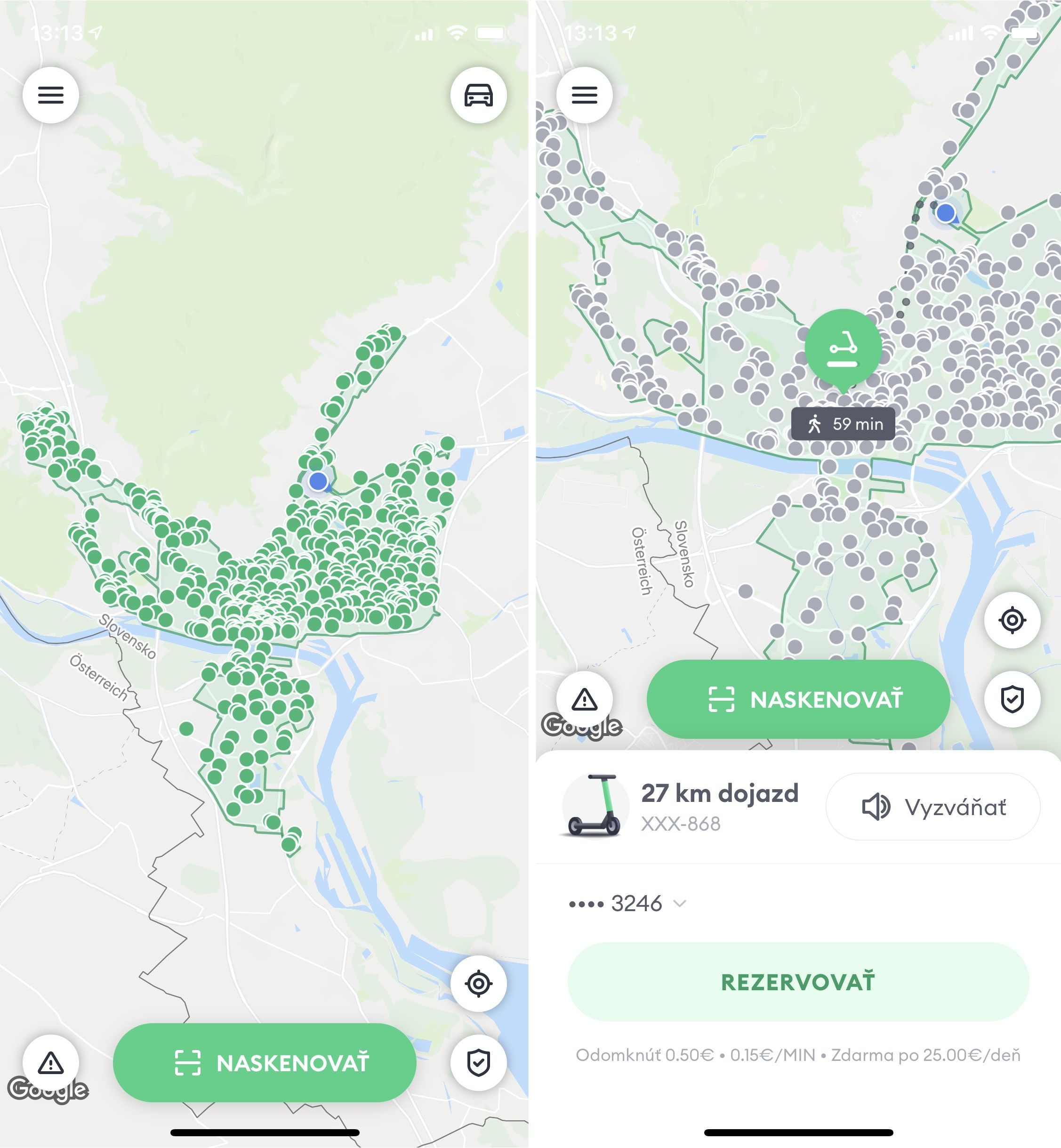 Zabudni na MHD-čku. V Bratislave sme porovnali SlovnaftBAjk, kolobežky Bolt a zdieľané elektrické skútre Blinkee