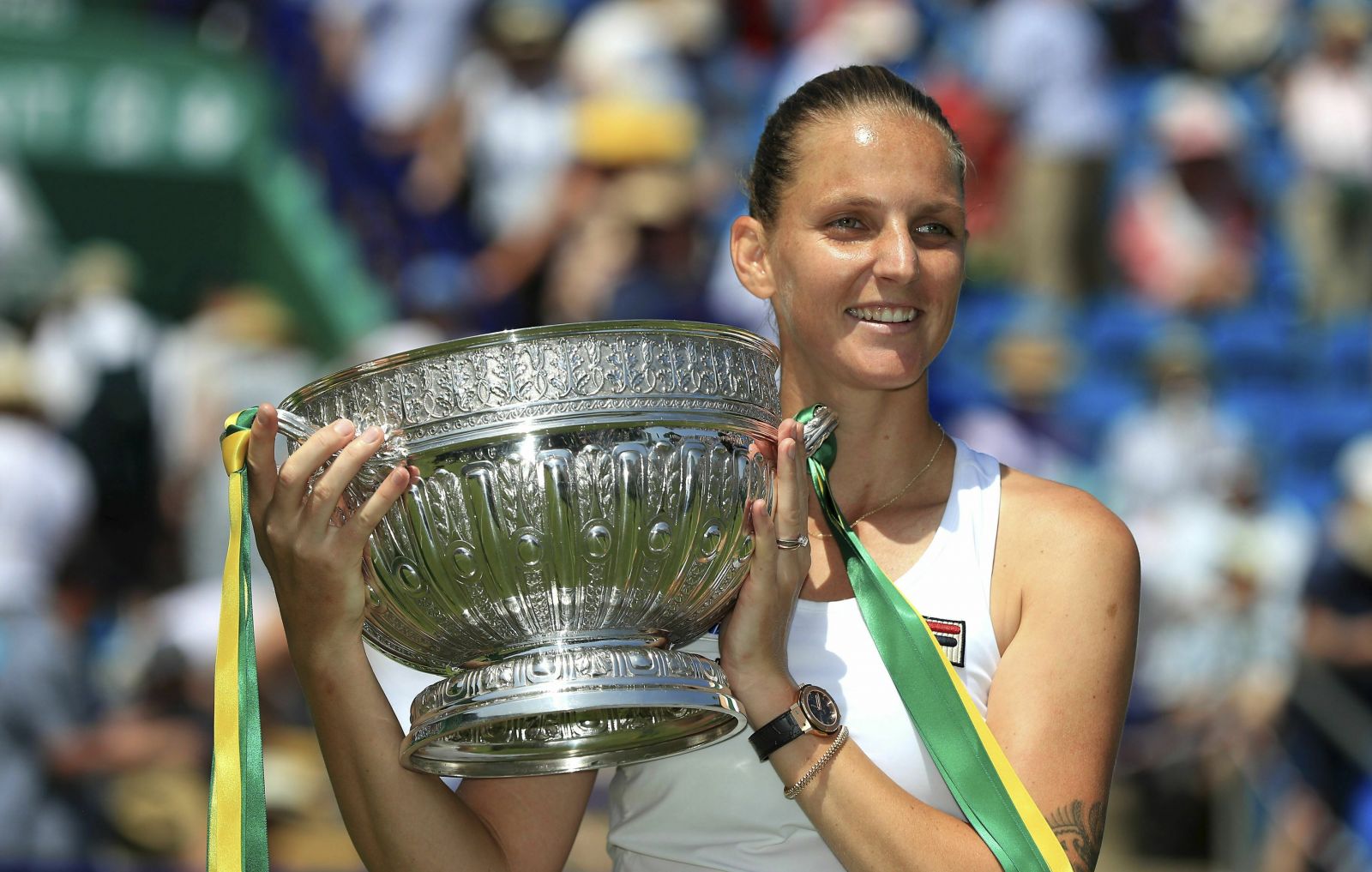 Česká tenistka Karolína Plíšková patří mezi 10 nejlépe placených sportovkyň na světě