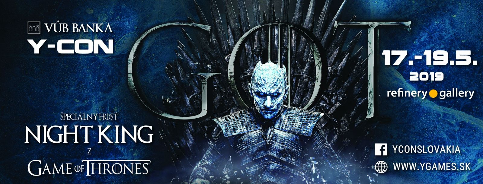 Night King z Game of Thrones po Stene rozbije aj Slovensko. Obrovské e-sportové eventy Y-Games a Y-Con ovládnu Bratislavu