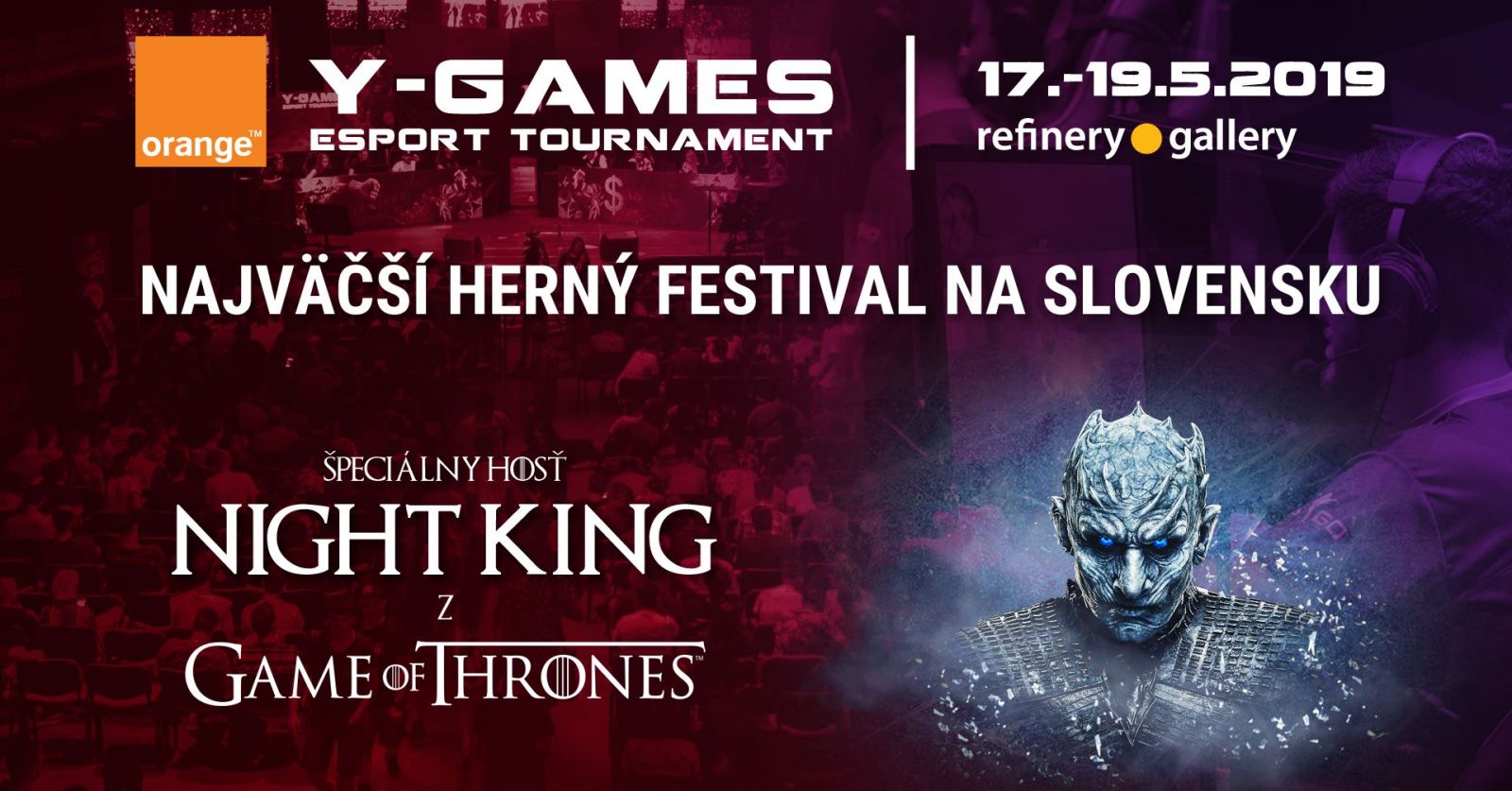 Už tento víkend dorazí do Bratislavy Night King! Festivaly Y-Games a Y-Con musíš zažiť, ak miluješ hry, youtuberov či streamerov