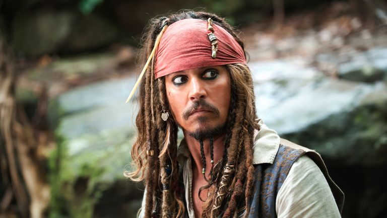 Johnny Depp v úlohe Jacka Sparrowa