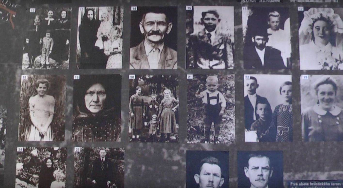 Obete nacistického masakru v obciach Kľak a Ostrý Grúň