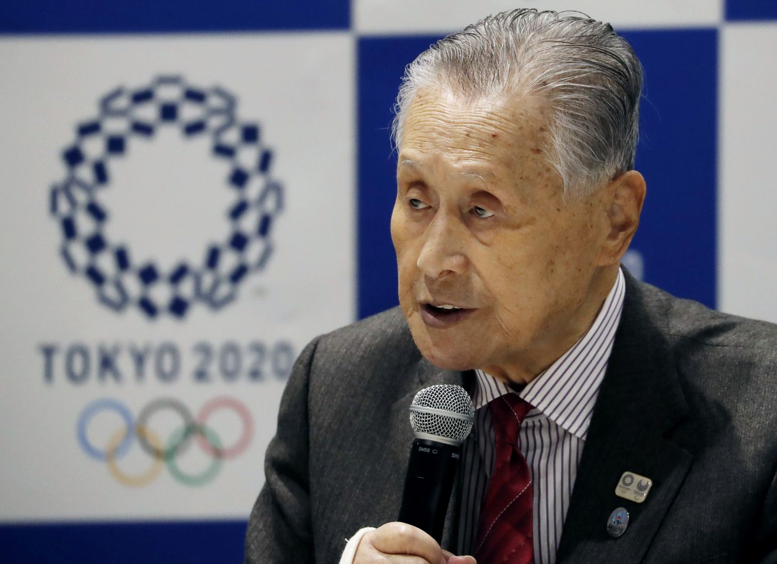 prezident organizačného tímu OH Tokyo 2020 Yoshiro Mori