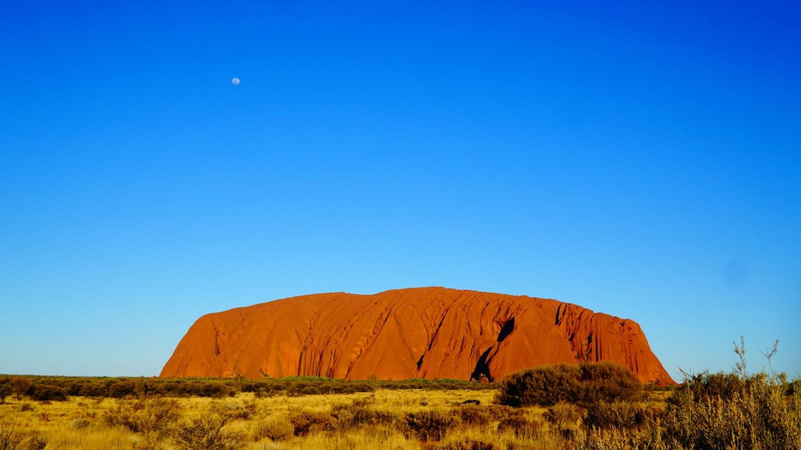 Austrálska posvätná hora Uluru