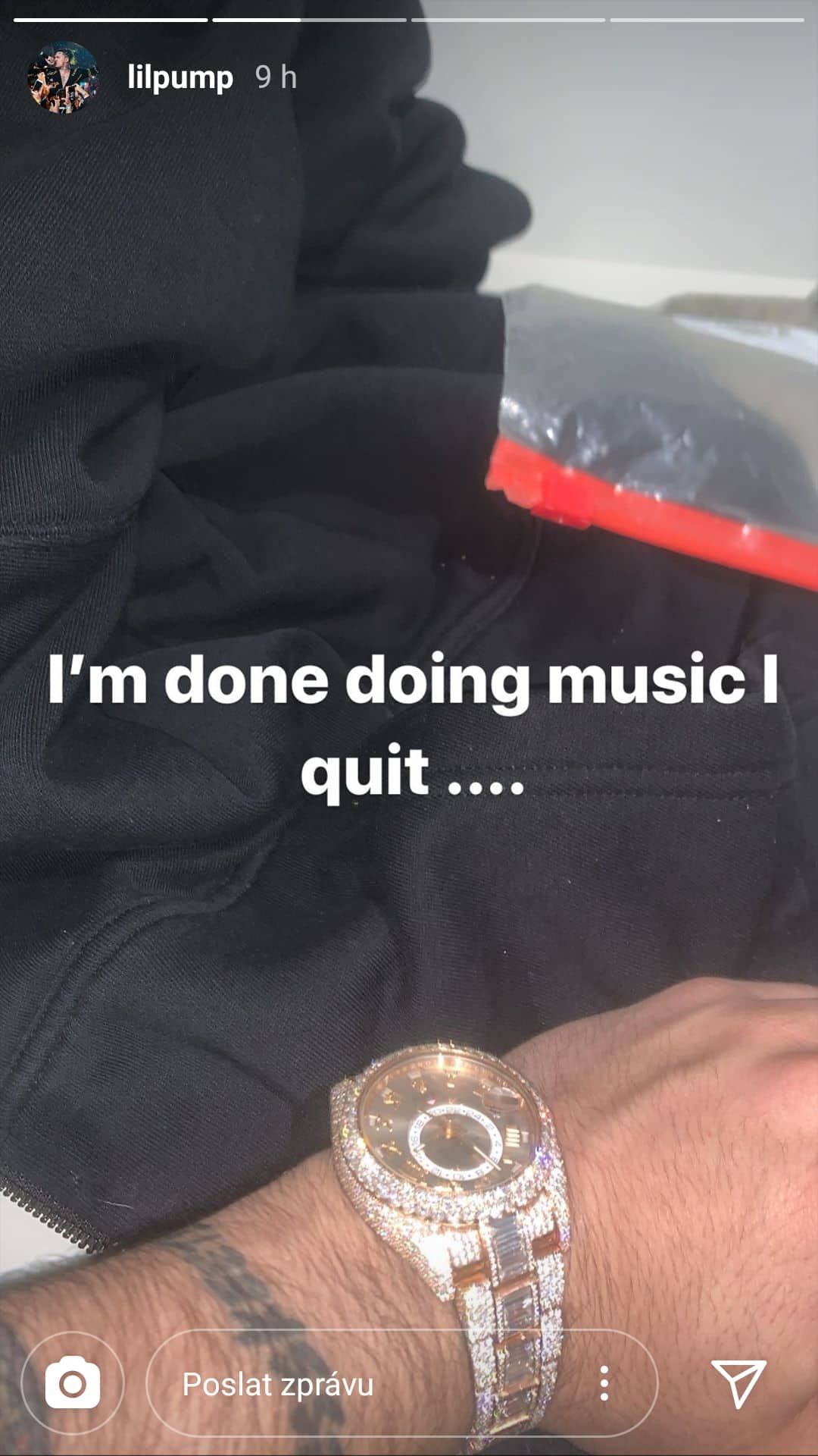Lil Pump končí s hudební kariérou. Oznámil to na svém Instagramu