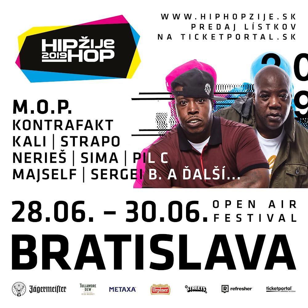 Hip Hop Žije oznamuje prvé zahraničné mená. Na Slovensko zavíta duo M.O.P.