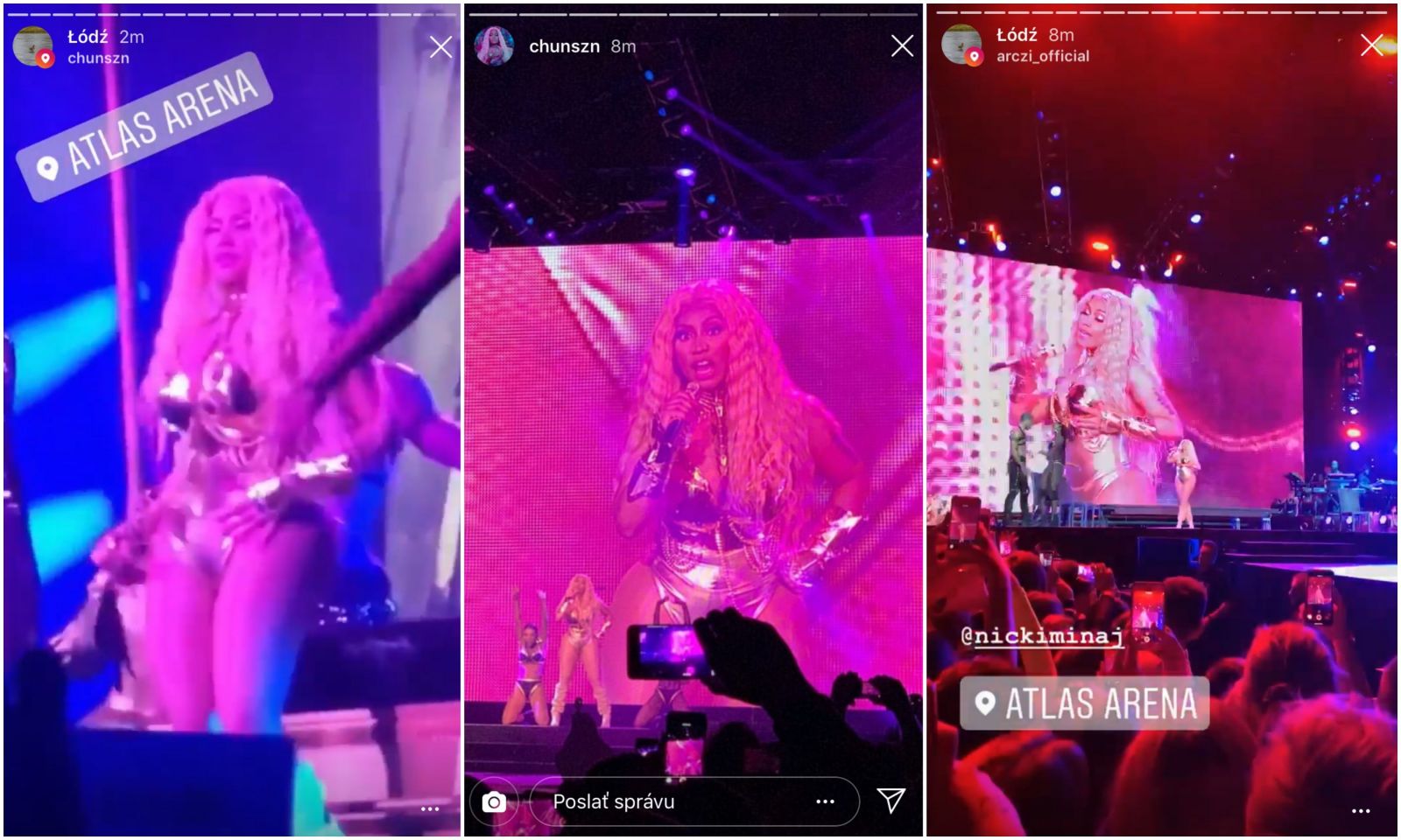 Nicki Minaj vystúpila v Poľsku bez problémov. Zvládne 8-hodinový presun do Budapešti?