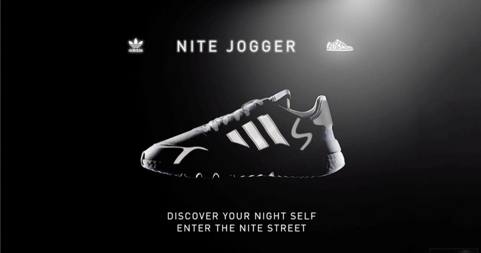 Privítaj tenisky adidas Nite Jogger vo veľkom štýle a objav svoje nočné ja