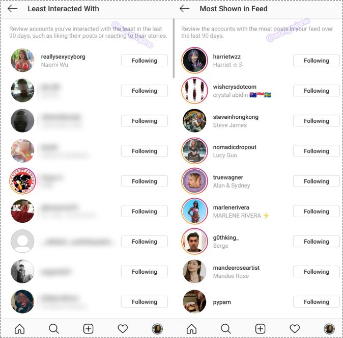 Instagram ti bude radiť, koho sa neoplatí sledovať