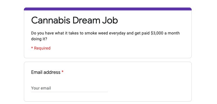 Spoločnosť ponúka 36-tisíc dolárov ročne za testovanie marihuany s obsahom CBD, ktorú fajčí aj Snoop Dogg