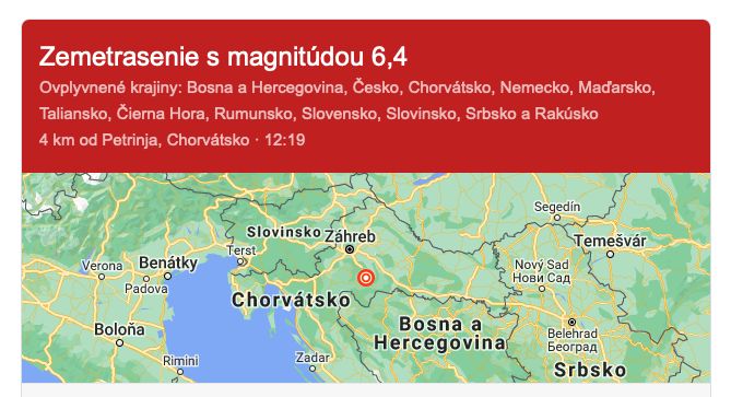 Časť Slovenska zaznamenala silnú seizmickú aktivitu, mohlo ísť o zemetrasenie (+video)