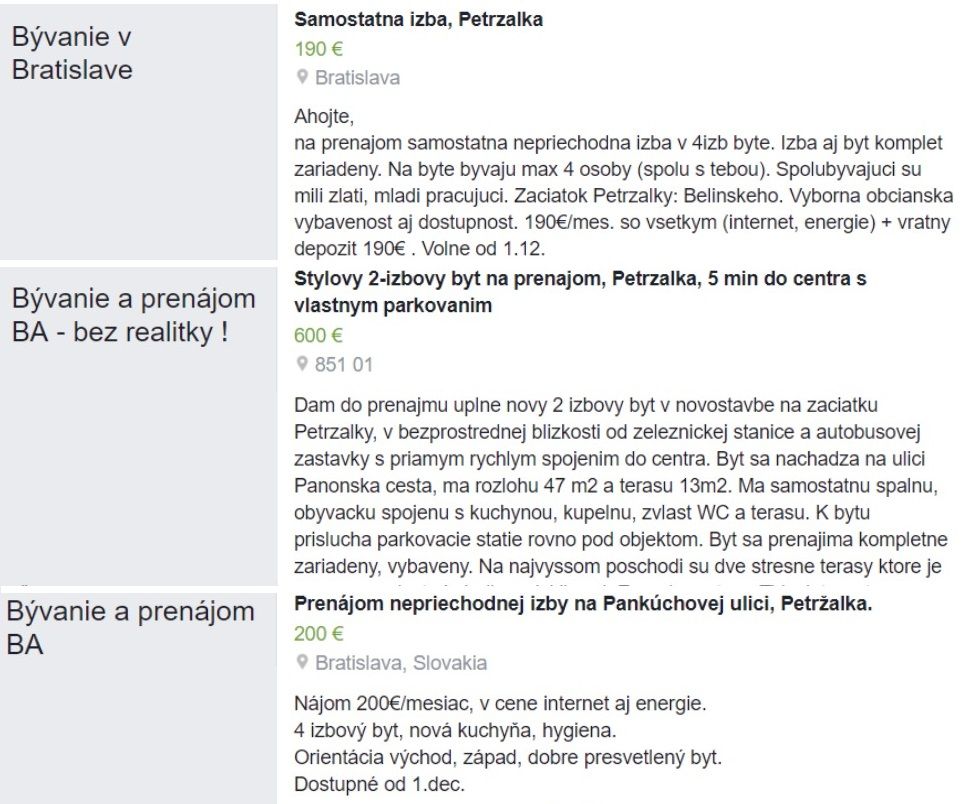 Ako nájsť bývanie v Bratislave? Modelové príklady ti ukážu, ako sa nenechať obabrať