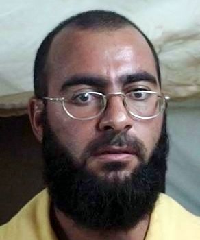 Abu Bakr al-Baghdadiho civilní fotka v táboře Bucca
