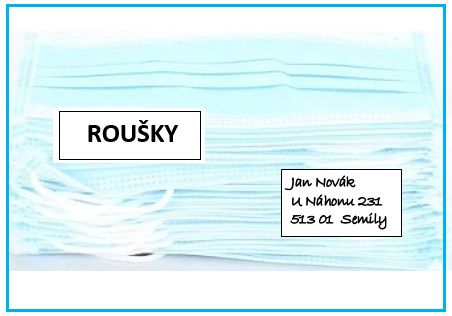 Česká pošta rozváží ode dneška roušky zdarma, musí být ale vidět